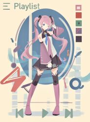 hatsune miku from eiyuu densetsu