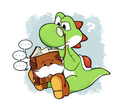 yoshi from super mario bros.