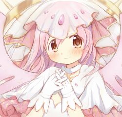 goddess madoka from mahou shoujo madoka magica by hitode