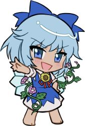 cirno from touhou by mirei (miirei)