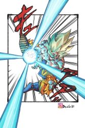 son goku from dragon ball by beatlo (rodrigo38658978)