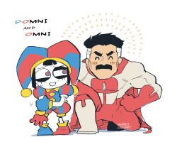 pomni (the amazing digital circus) from invincible (series) by rariatto (ganguri)