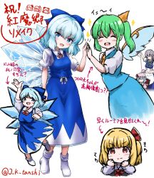cirno from embodiment of scarlet devil by j k tanashi