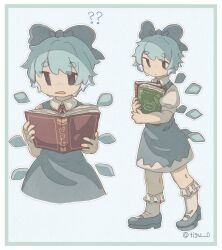 cirno from touhou by chigu