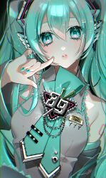 hatsune miku from vocaloid