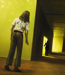 backrooms (creepypasta) fan art
