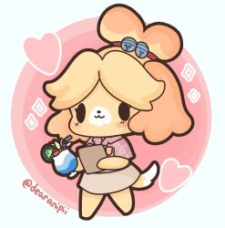 isabelle (animal crossing) from animal crossing