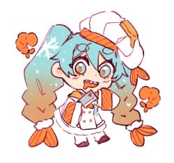 hatsune miku from vocaloid