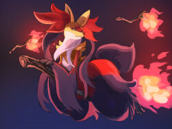 delphox from pokemon by fusenryo