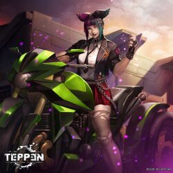 han juri from capcom by peperon (peperou)