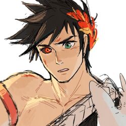 zagreus (hades) from hades (series) by hikari toriumi