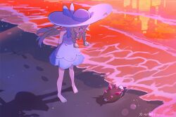 lillie (pokemon) from pokemon by hsin