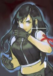 tifa lockhart from final fantasy by alpaca carlesi