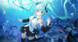 hatsune miku from vocaloid