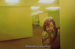 ayase momo from backrooms (creepypasta) by dewa-chan
