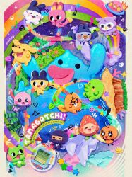 mametchi from tamagotchi