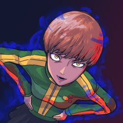 satonaka chie from persona