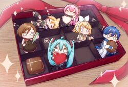 hatsune miku from vocaloid