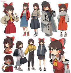 hakurei reimu from touhou