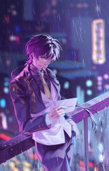 male rover (wuthering waves) from cyberpunk (series)