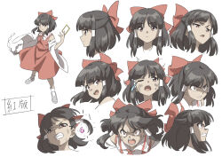 hakurei reimu from embodiment of scarlet devil by gyouza (mhea5724)