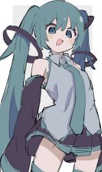 hatsune miku from vocaloid