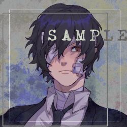 dazai osamu (bungou stray dogs) from bungou stray dogs