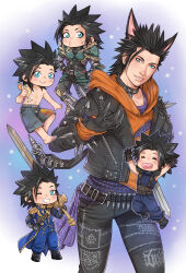 zack fair from final fantasy by crylin6