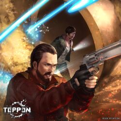 barry burton from capcom by peperon (peperou)