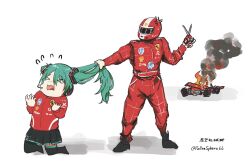 hatsune miku from ferrari