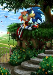amy rose from sonic (series) by myly14