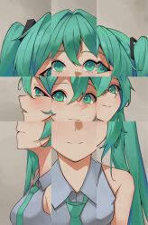 hatsune miku from vocaloid