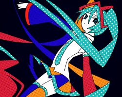 hatsune miku from vocaloid by machigami yoh