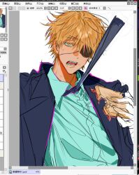 denji (chainsaw man) from chainsaw man