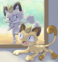 alolan meowth from pokemon by mijinko (barabadge)