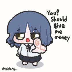 yamada ryo from bocchi the rock! by lulalang