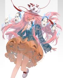 hata no kokoro from touhou