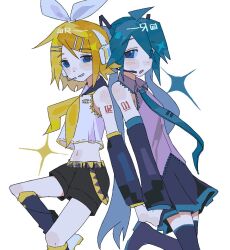 hatsune miku from vocaloid