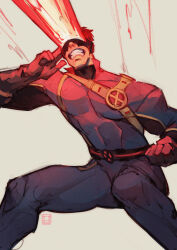 cyclops (x-men) from marvel by cyrosaur