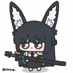 hoshimi miyabi from zenless zone zero by lulalang
