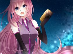 megurine luka from vocaloid by heki kiri
