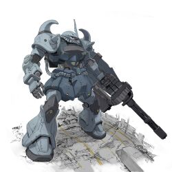 gouf custom from gundam