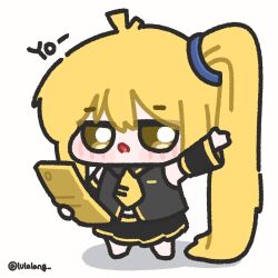 akita neru from vocaloid by lulalang