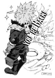 bakugou katsuki from boku no hero academia