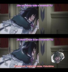 columbina (genshin impact) from frozen (disney) by cioccolatodorima