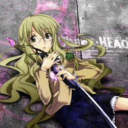 kusunoki yua from chaos;head by oriotohime