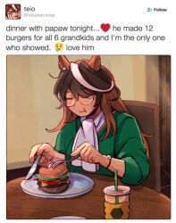 symboli rudolf (umamusume) from twitter