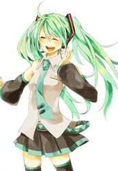 hatsune miku from vocaloid by kotoma