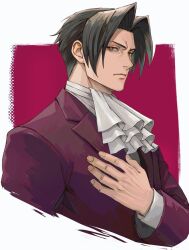 miles edgeworth from ace attorney by 1o8k