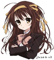 suzumiya haruhi from suzumiya haruhi no shoushitsu